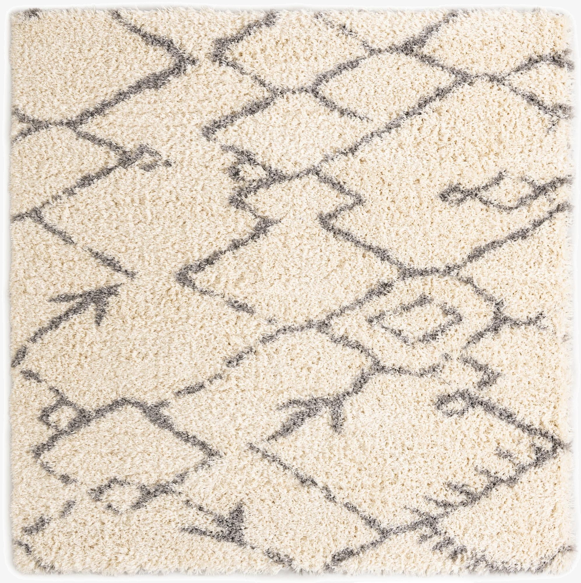 8' x 8' Infinity Shag Square Rug