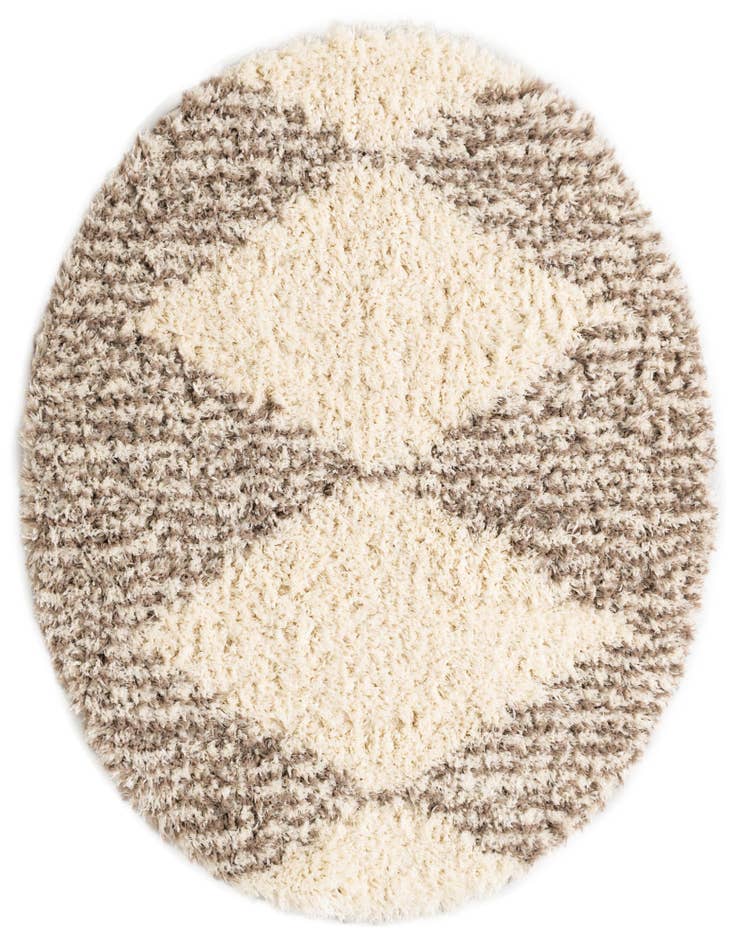 Detail image of 5' x 5' Infinity Shag Round Rug