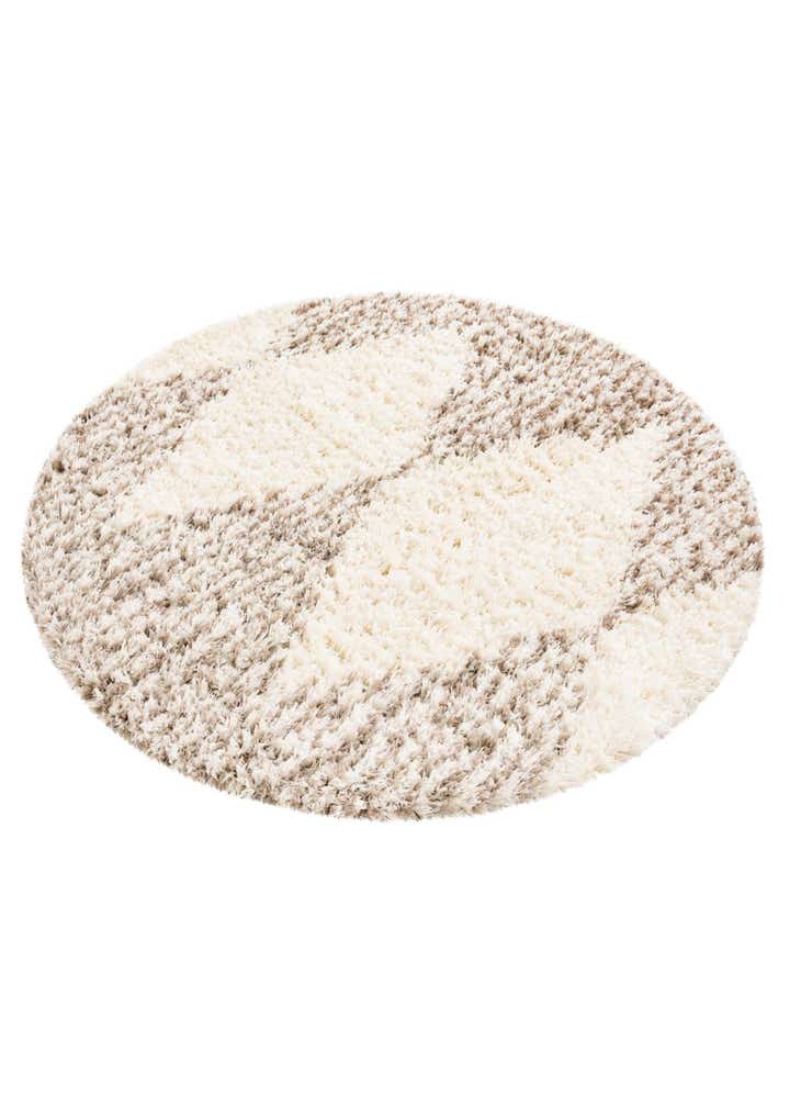 5' x 5' Infinity Shag Round Rug