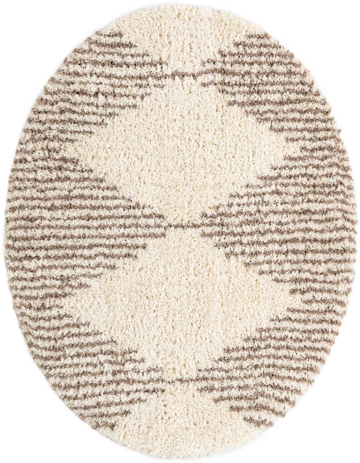 Detail image of 8' x 8' Infinity Shag Round Rug