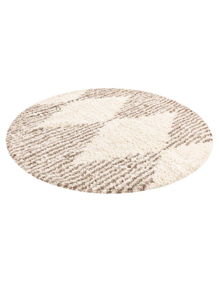 Detail image of 8' x 8' Infinity Shag Round Rug
