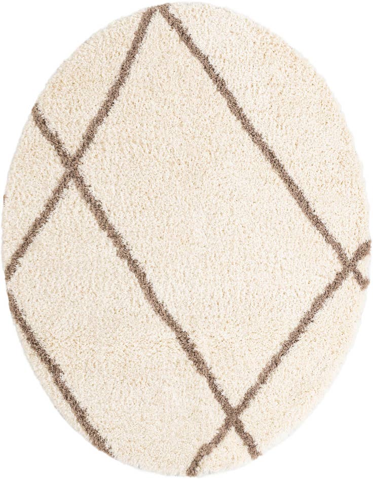 Detail image of 10' x 10' Infinity Shag Round Rug