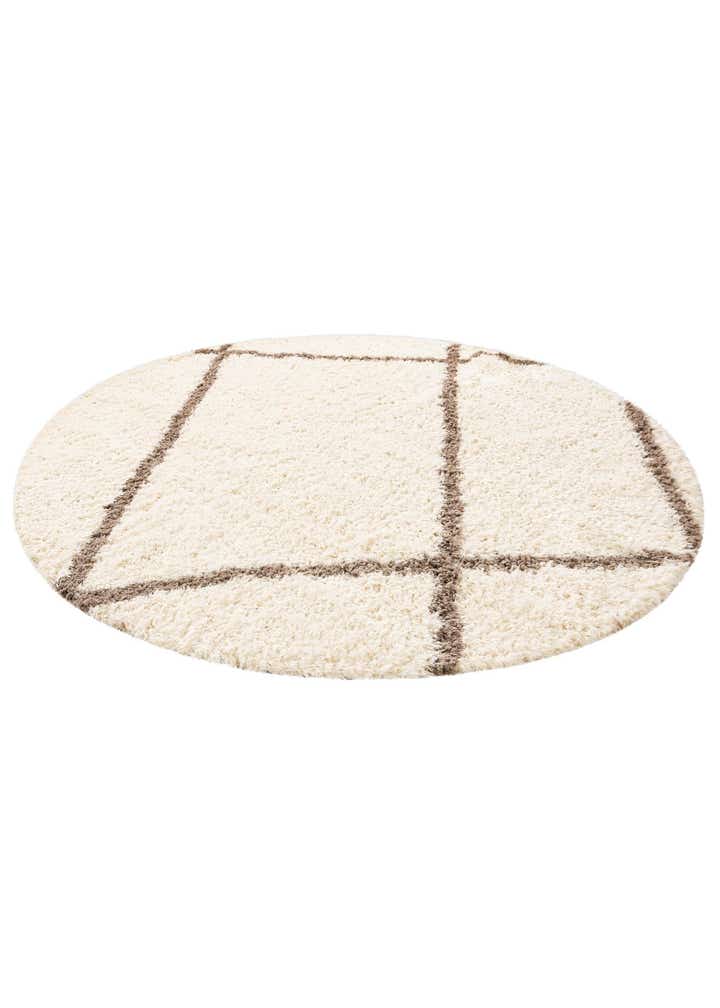 10' x 10' Infinity Shag Round Rug