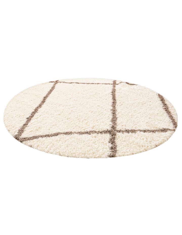 10' x 10' Infinity Shag Round Rug