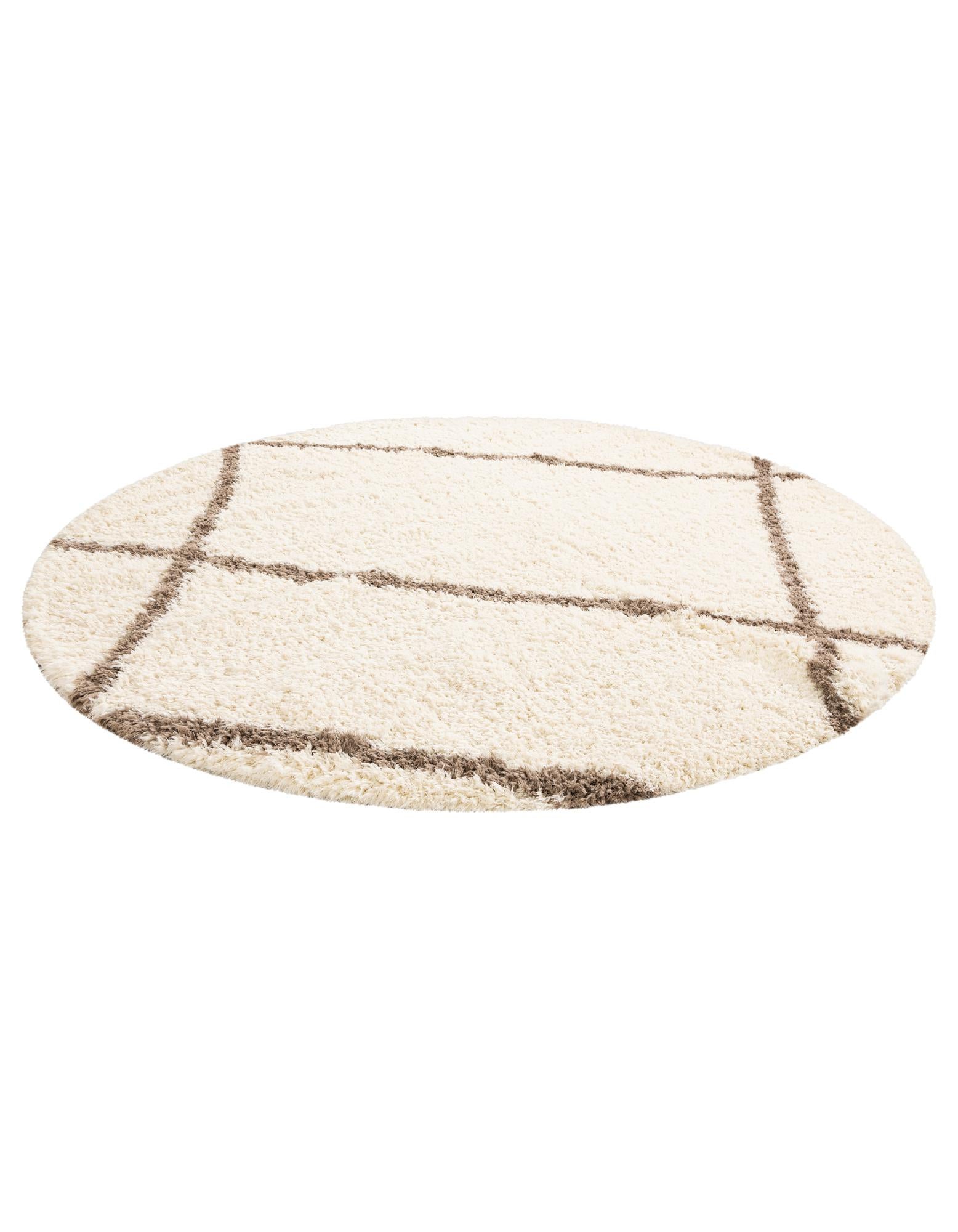 10' x 10' Infinity Shag Round Rug