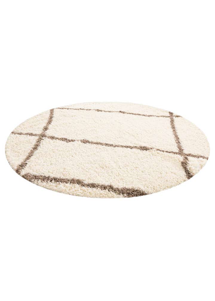 10' x 10' Infinity Shag Round Rug