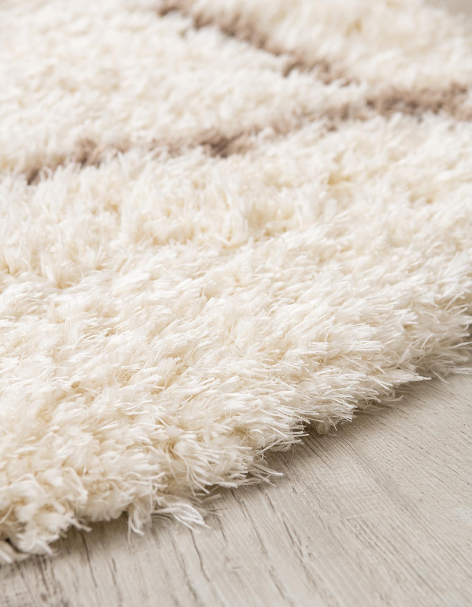10' x 10' Infinity Shag Round Rug