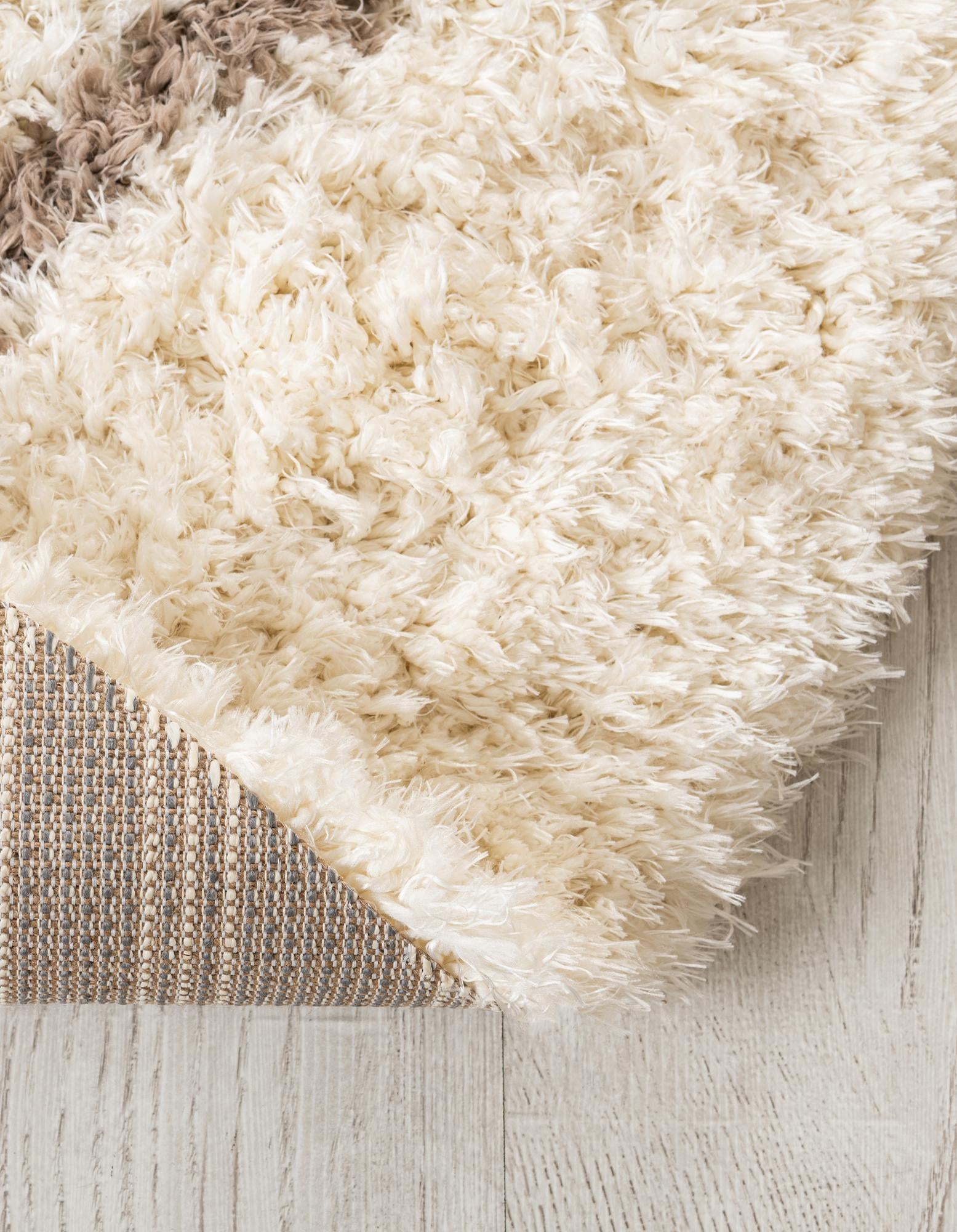10' x 10' Infinity Shag Round Rug