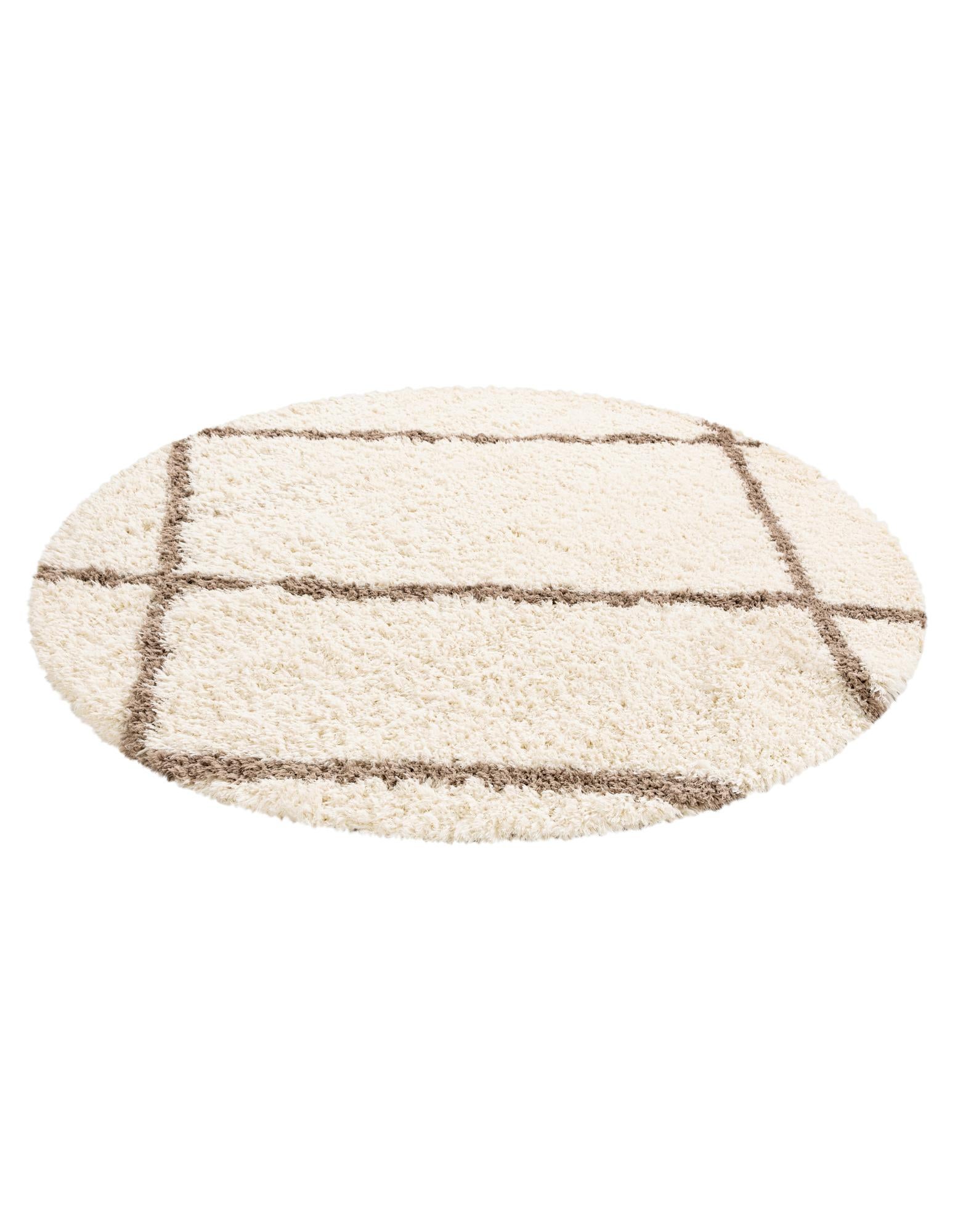8' x 8' Infinity Shag Round Rug