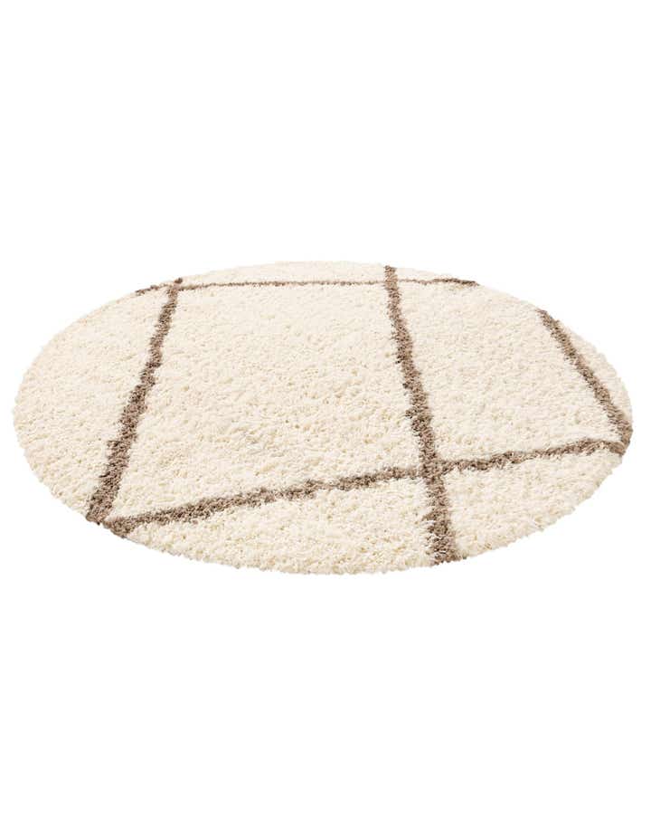 8' x 8' Infinity Shag Round Rug
