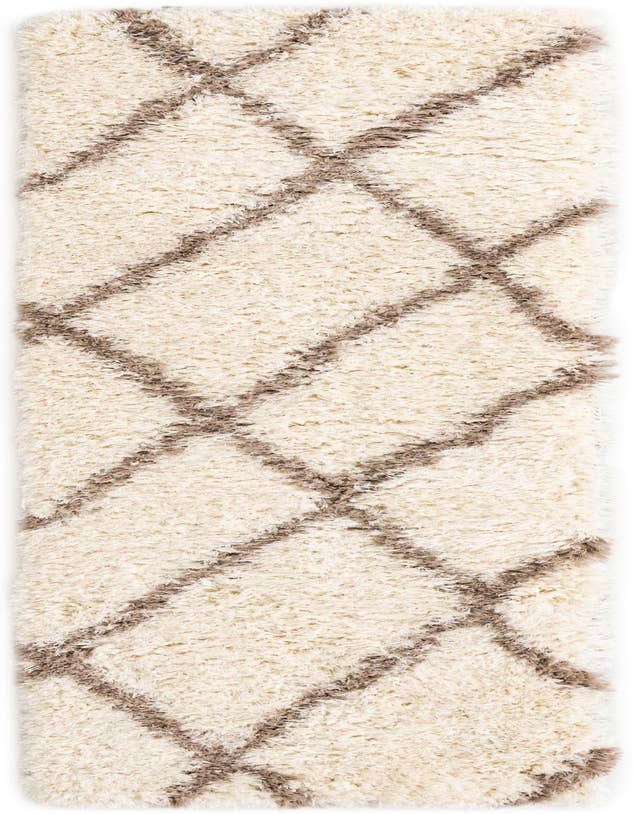 Detail image of 2' 7 x 10' Infinity Shag Runner Rug