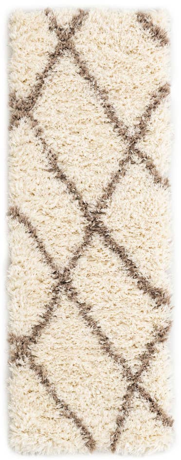 Detail image of 2' x 6' Infinity Shag Runner Rug