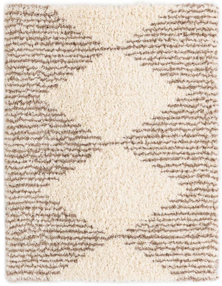 Detail image of 8' x 8' Infinity Shag Square Rug