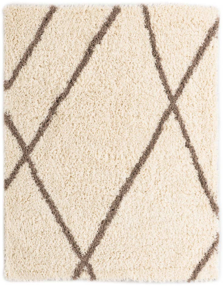Detail image of 8' x 8' Infinity Shag Square Rug