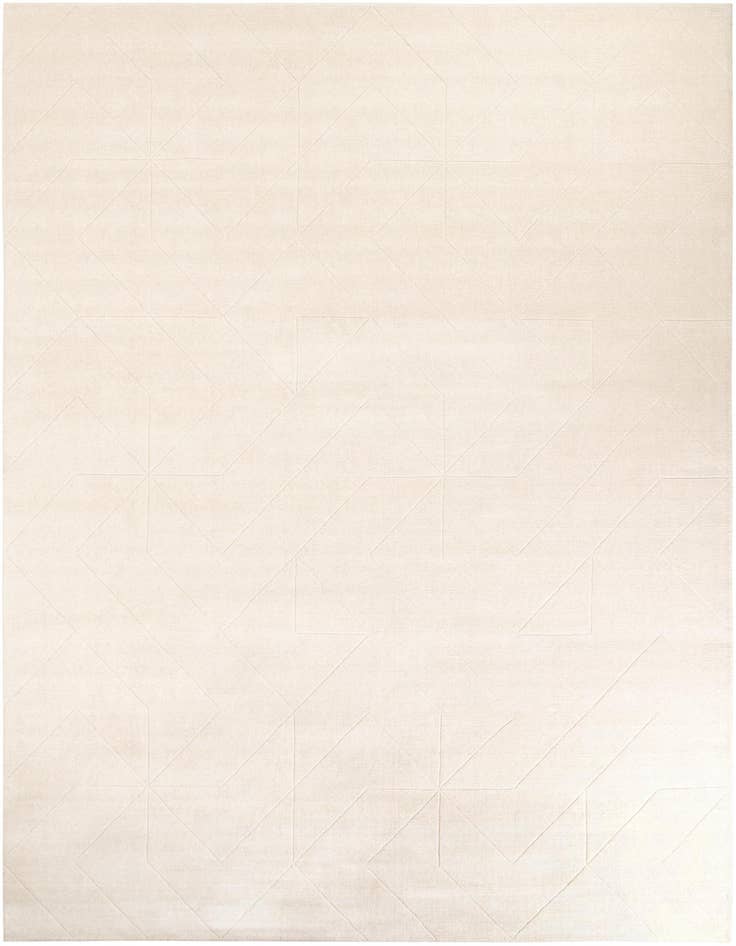 Detail image of 10' x 14' 1 WoolCraft Geometric Rug