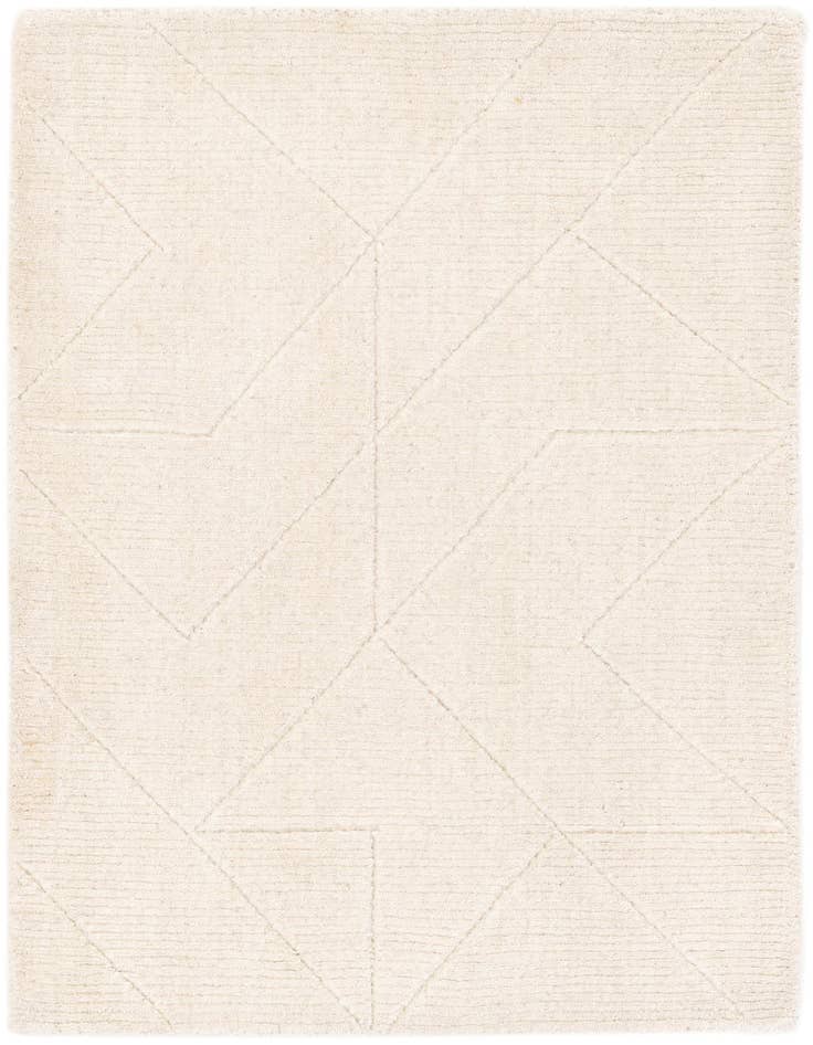 Detail image of 2' x 3' 1 WoolCraft Geometric Rug