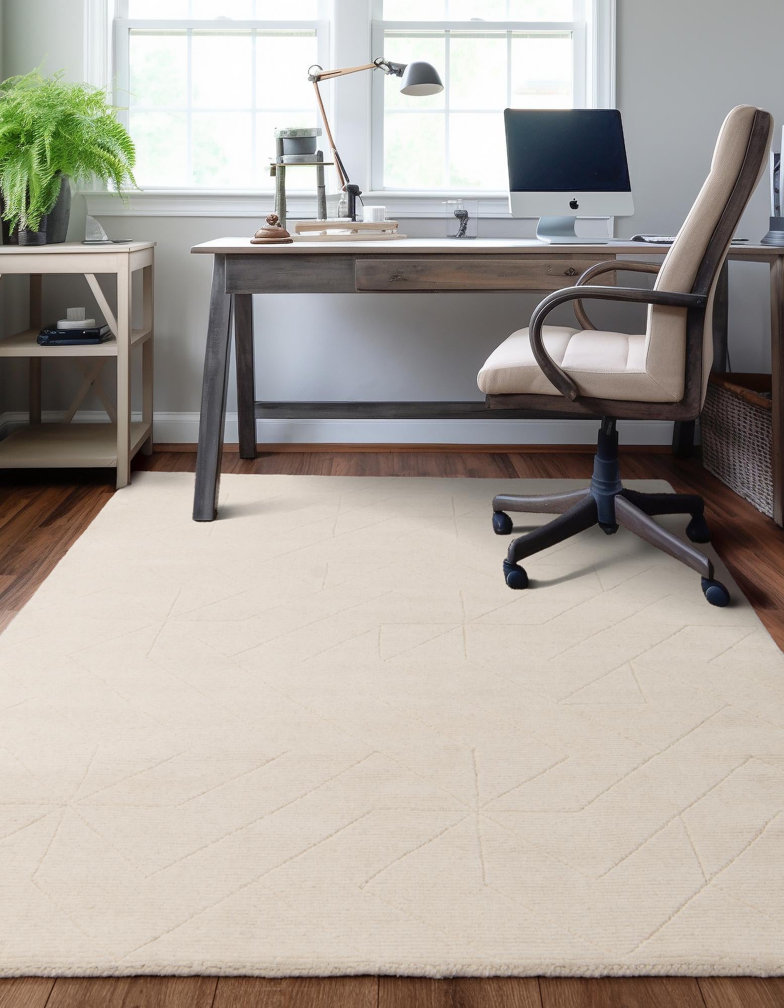 2' x 3' 1 WoolCraft Geometric Rug