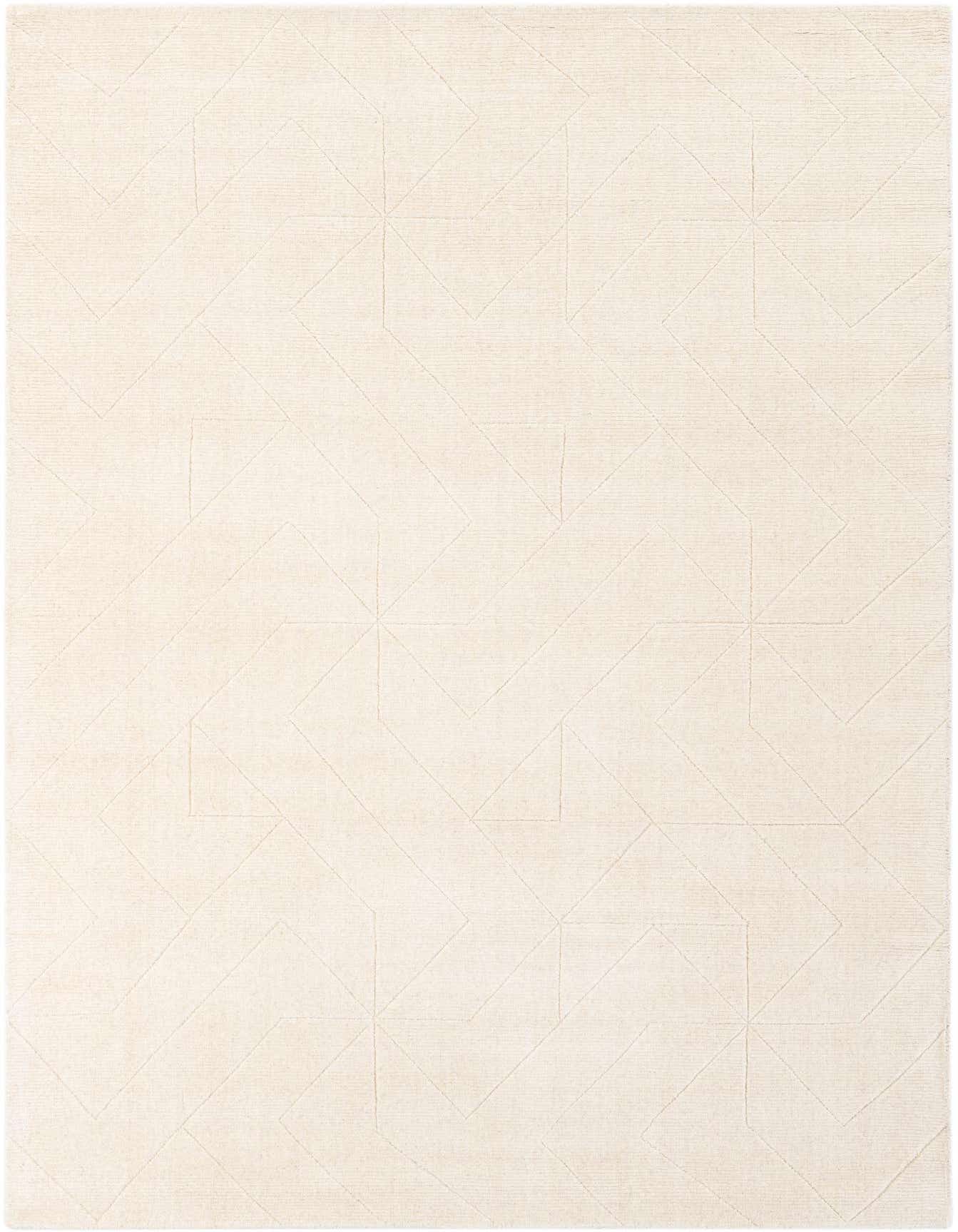 6' 1 x 9' WoolCraft Geometric Rug