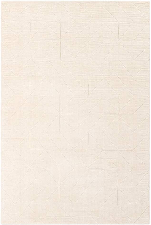 Detail image of 6' 1 x 9' WoolCraft Geometric Rug