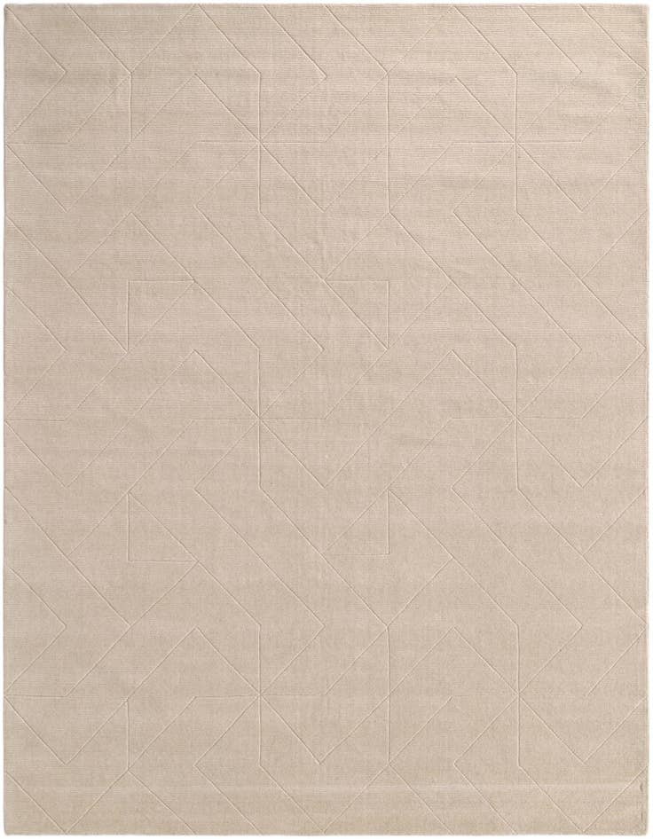 Detail image of 10' x 13' 1 WoolCraft Geometric Rug