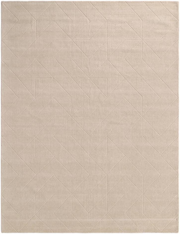 Detail image of 10' x 13' 1 WoolCraft Geometric Rug
