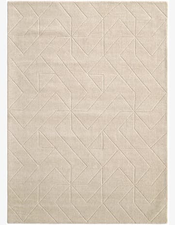 5' 1 x 7' 1 WoolCraft Geometric Rug