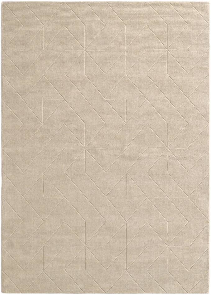 Detail image of 7' 1 x 10' WoolCraft Geometric Rug