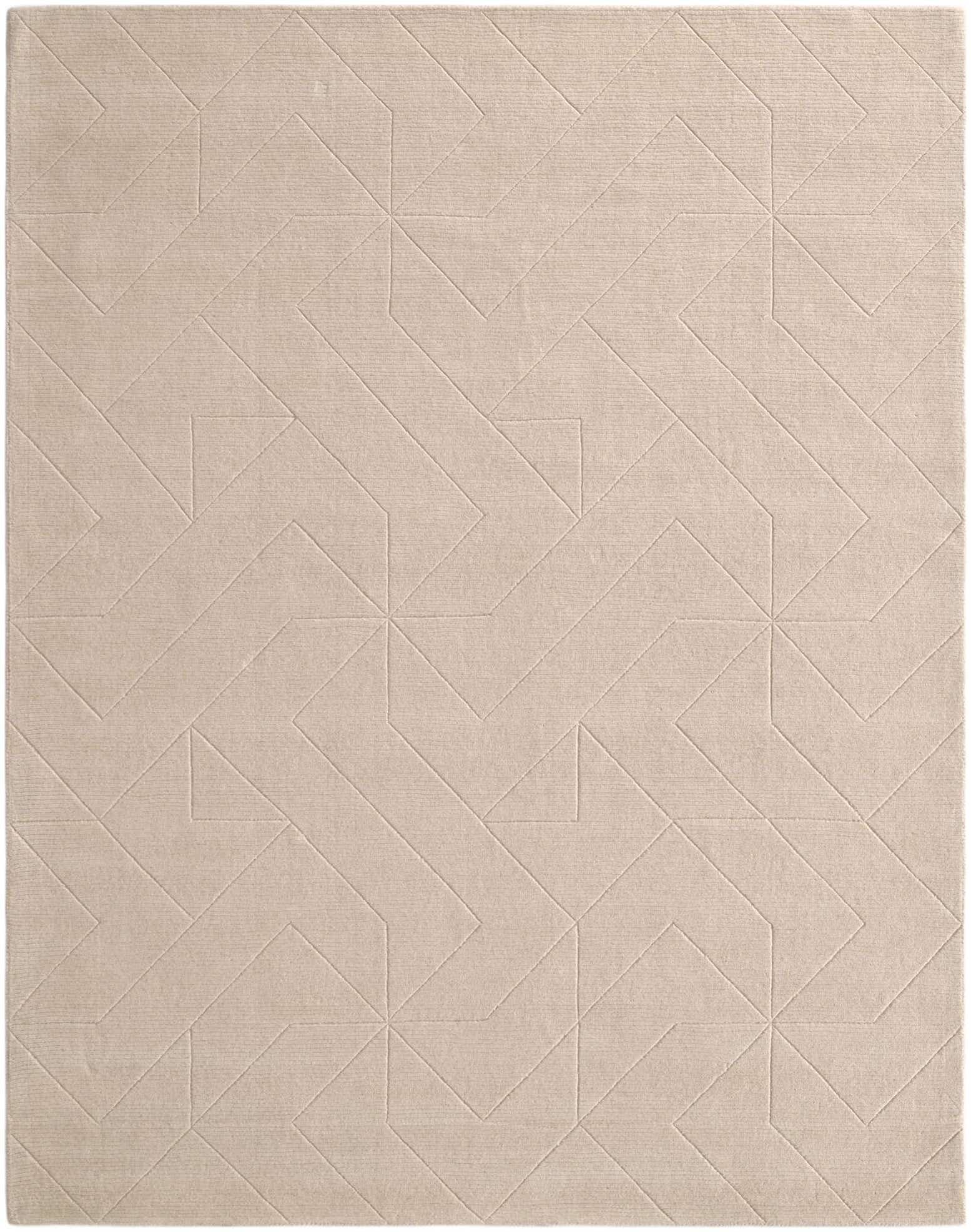7' 10 x 11' WoolCraft Geometric Rug