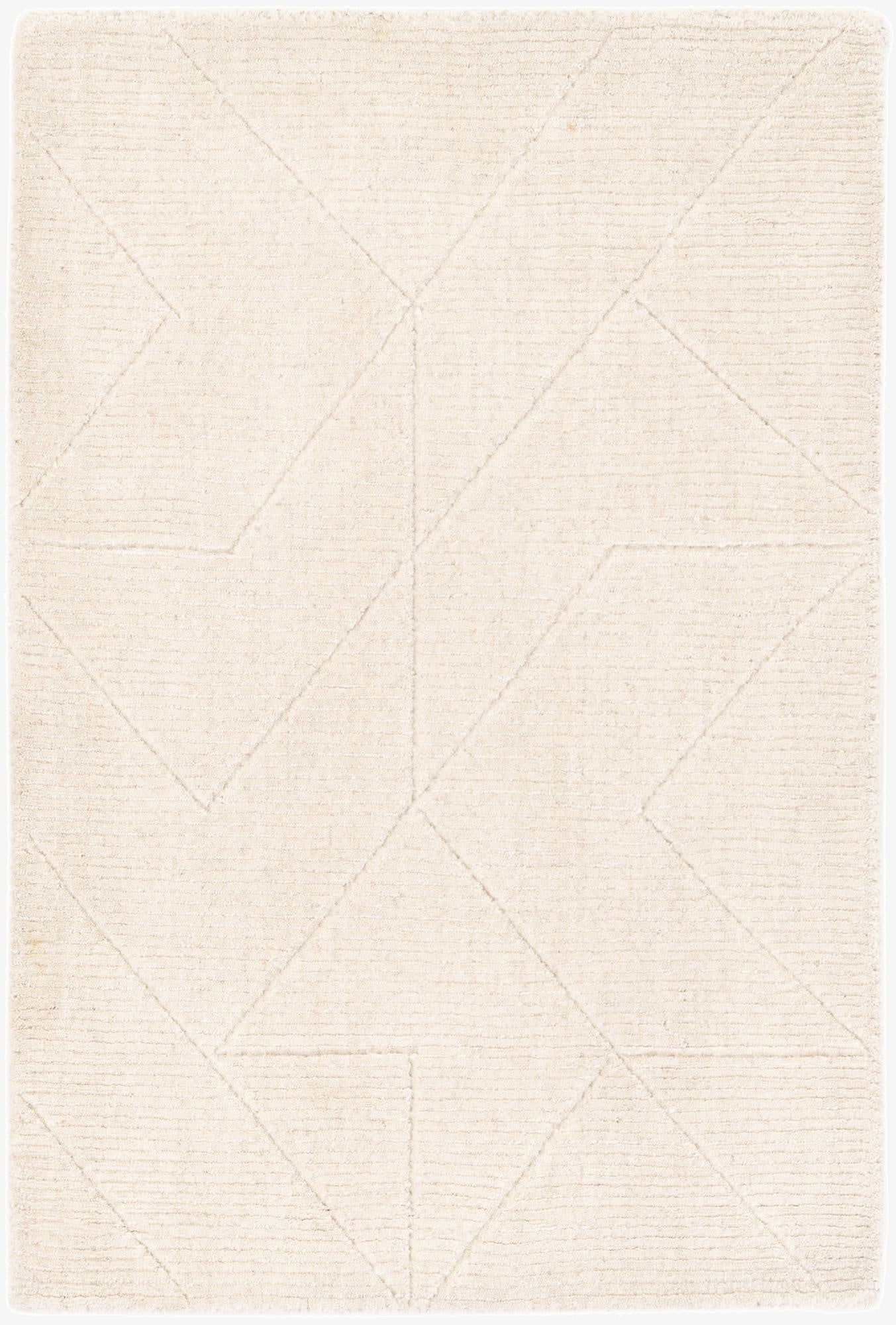 Primary image 60cm x 95cm WoolCraft Geometric Rug