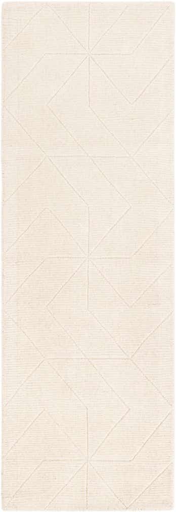 2' x 6' 1 WoolCraft Geometric Runner Rug