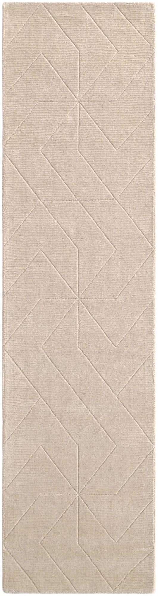 2' 7 x 10' WoolCraft Geometric Runner Rug