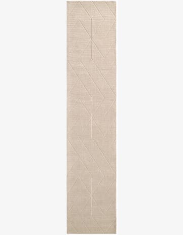 2' 7 x 12' WoolCraft Geometric Runner Rug