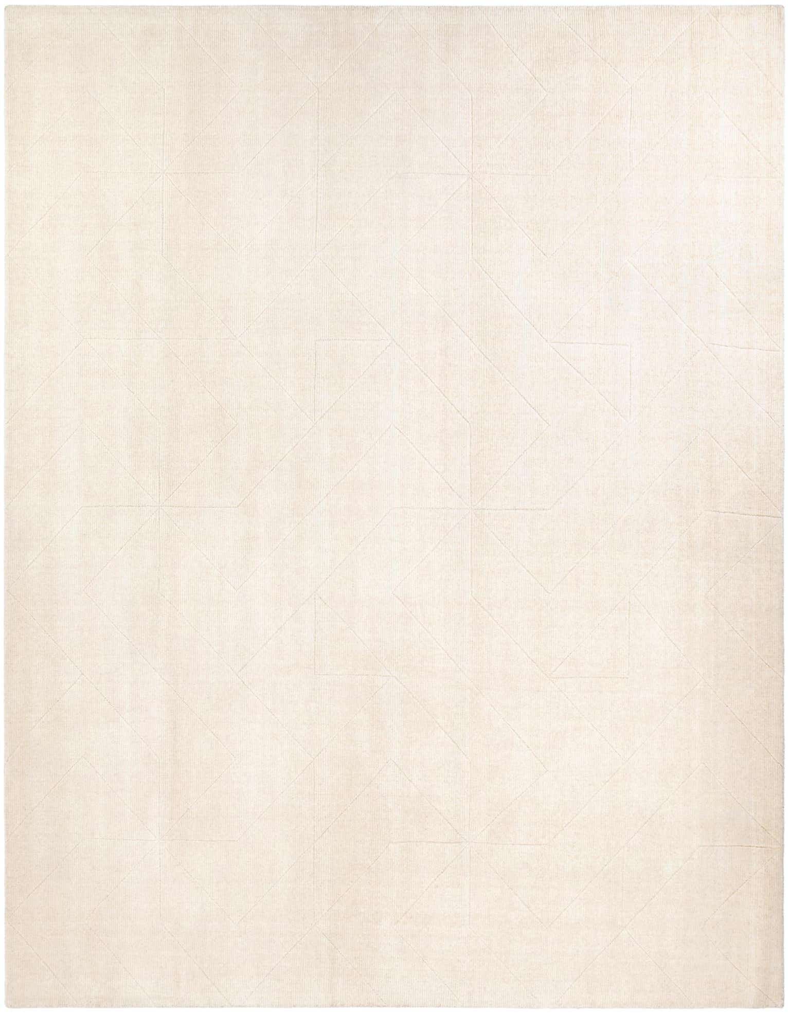 10' x 10' WoolCraft Geometric Square Rug