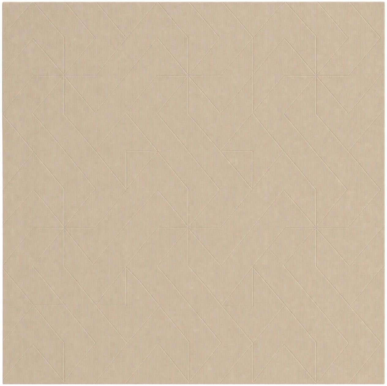 12' x 12' WoolCraft Geometric Square Rug