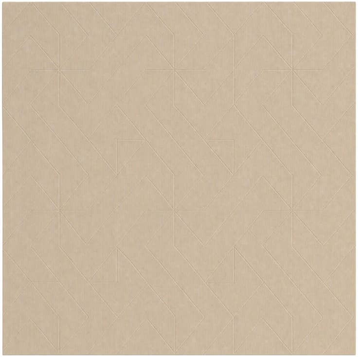 Detail image of 12' x 12' WoolCraft Geometric Square Rug