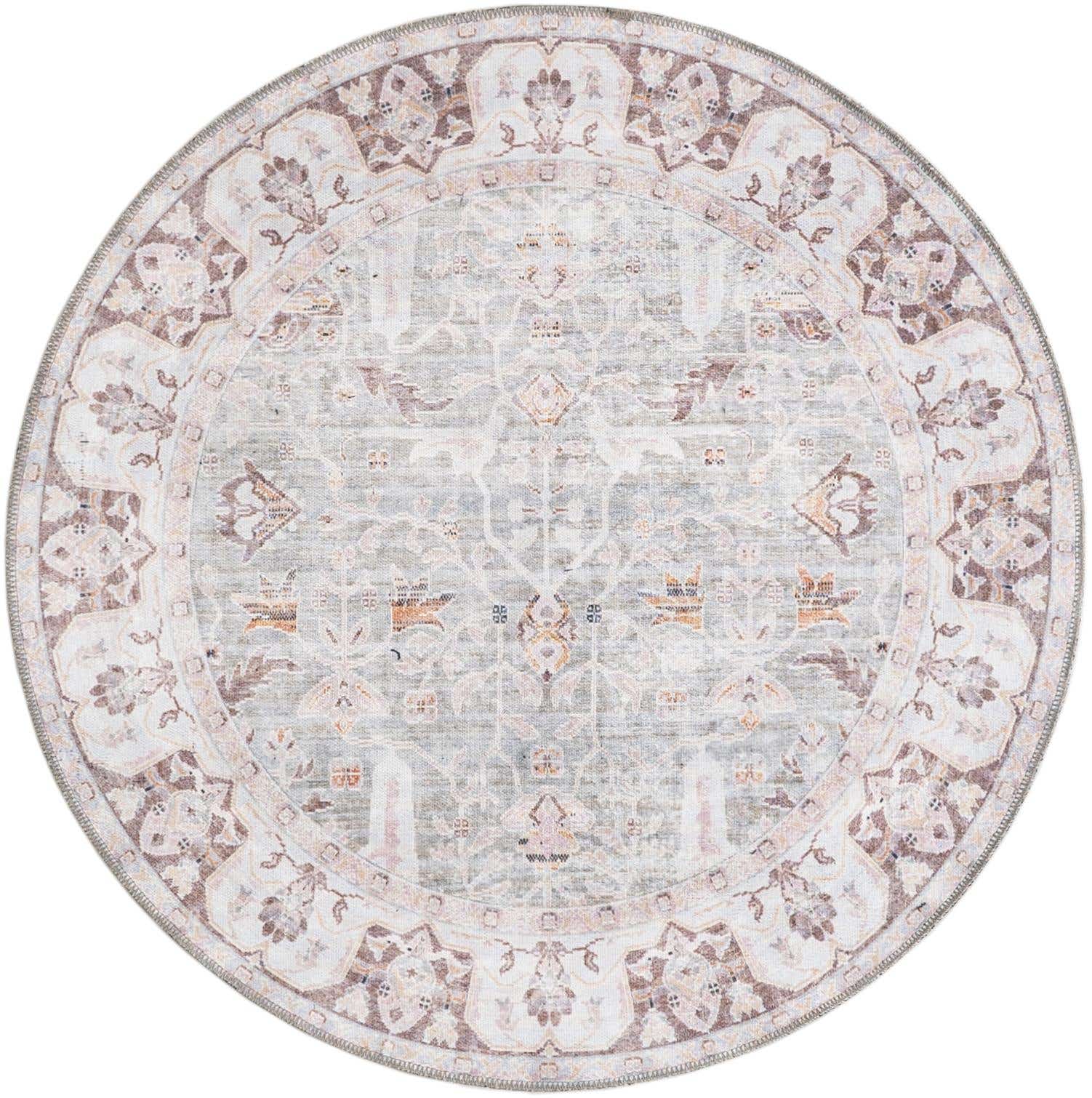 4' x 4' Yara Round Rug