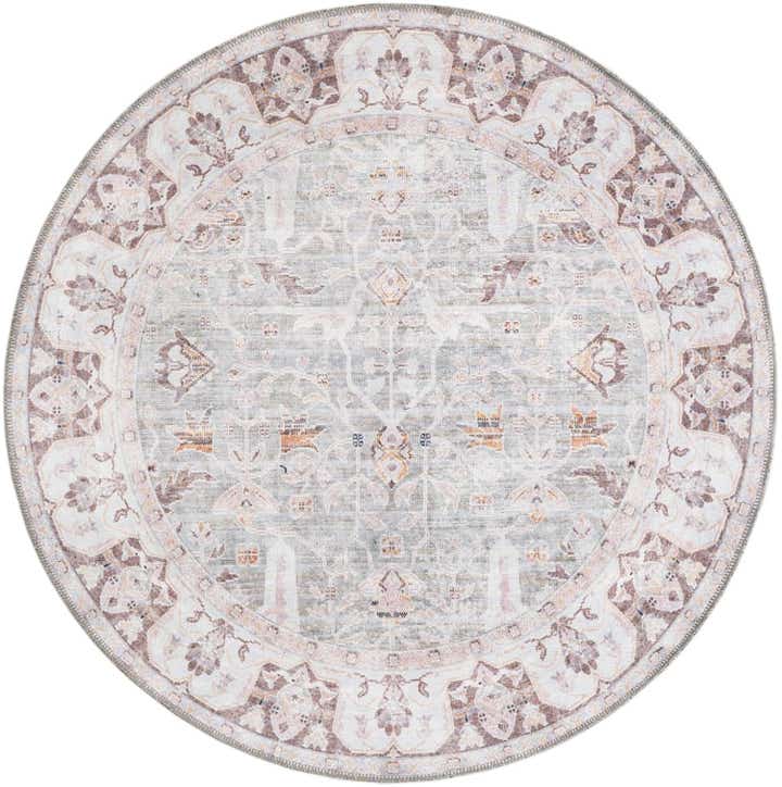 4' x 4' Yara Round Rug