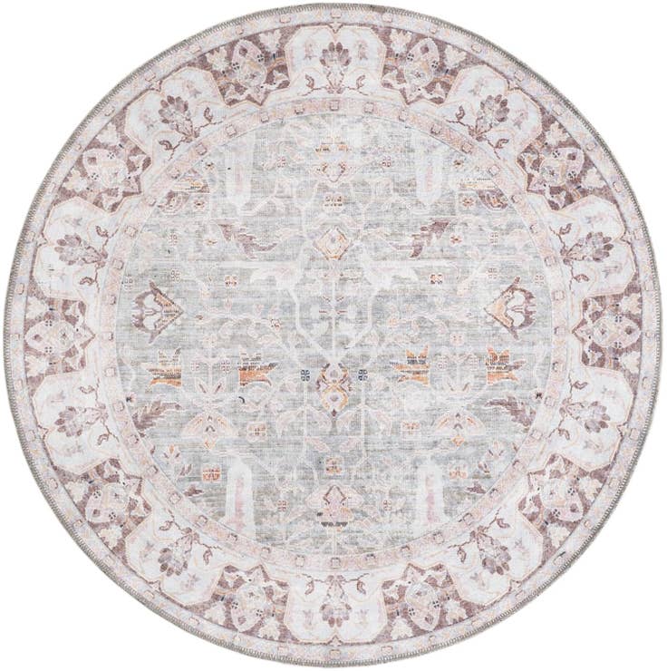 Detail image of 4' x 4' Yara Round Rug