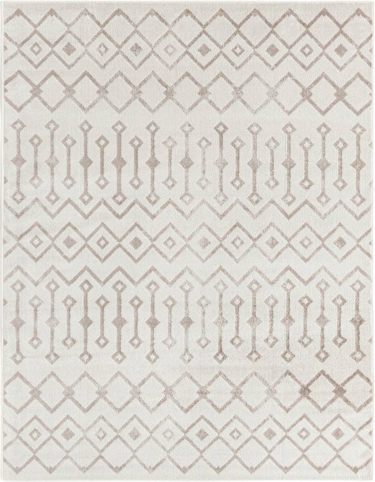Detail image of 5' 3 x 8' Bohemian Trellis Rug
