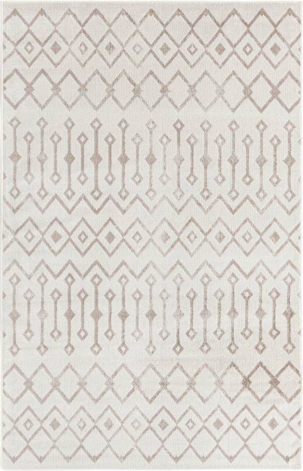 Detail image of 5' 3 x 8' Bohemian Trellis Rug