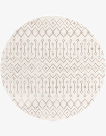 7' x 7' Bohemian Trellis Round Rug