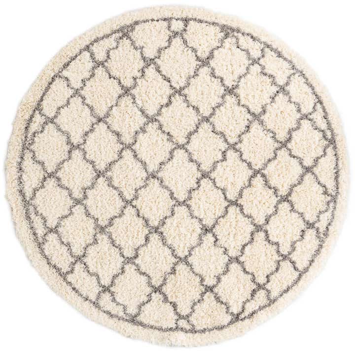10' x 10' Infinity Shag Round Rug