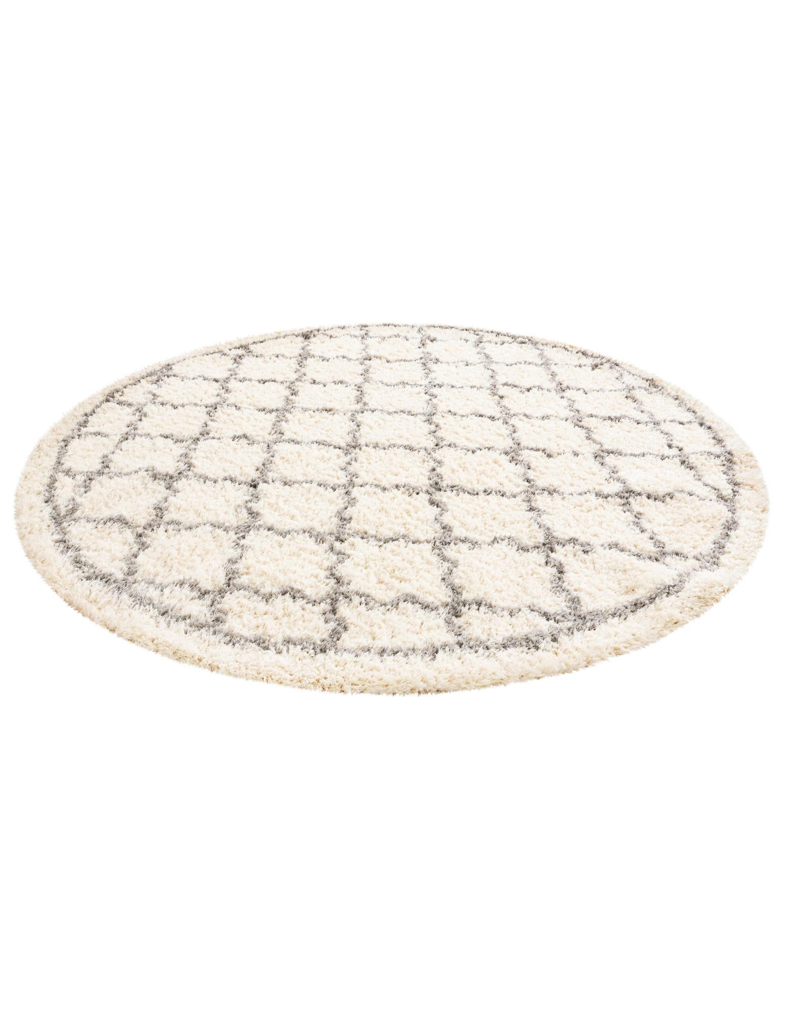 10' x 10' Infinity Shag Round Rug