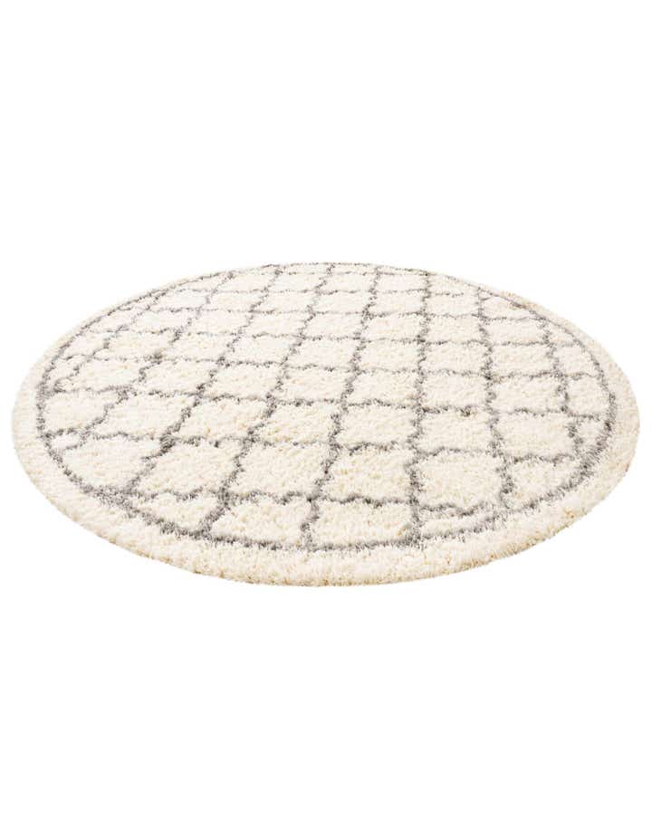 10' x 10' Infinity Shag Round Rug