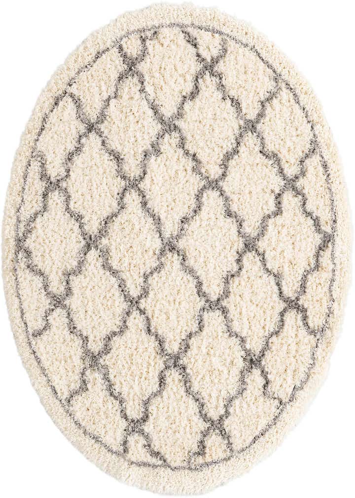 5' x 5' Infinity Shag Round Rug