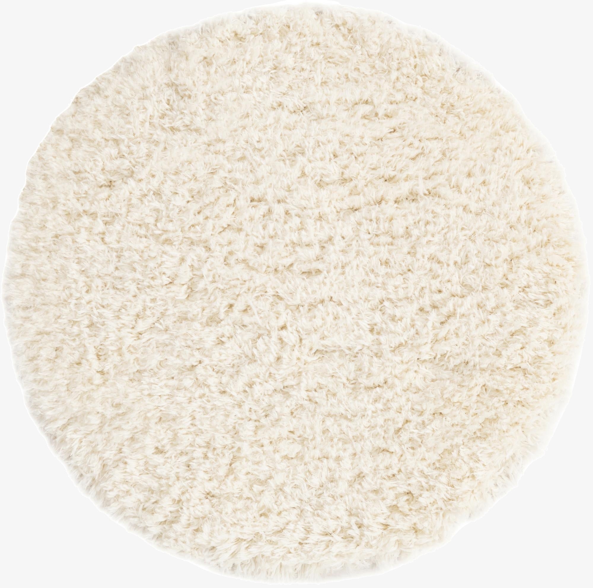 100cm x 100cm Infinity Shag Round Rug