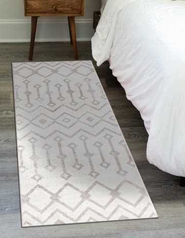 2' x 5' 3 Bohemian Trellis Runner Rug