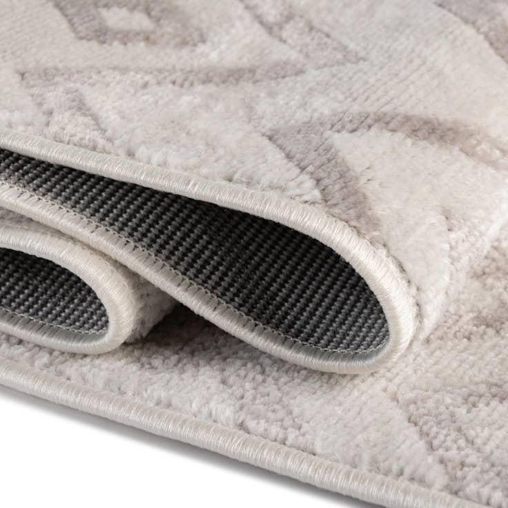 Detail image of 2' 7 x 13' Bohemian Trellis Runner Rug