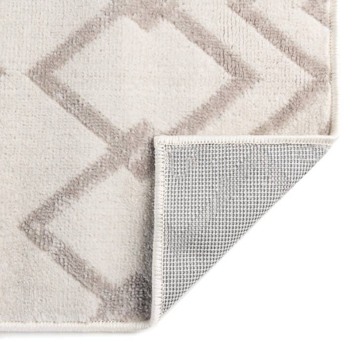 Detail image of 2' 7 x 13' Bohemian Trellis Runner Rug