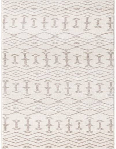 Detail image of 2' 7 x 13' Bohemian Trellis Runner Rug